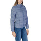 Blue Nylon Jackets & Coat