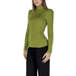 Green Polyester Long Sleeve
