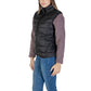 Black Nylon Sleveless Jacket