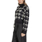 Black Marabou Sweater