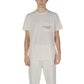 Cream Cotton T-Shirt