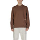 Brown Cotton Sweatshirt