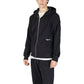 Black Cotton Hoody