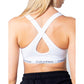 White Polyester Bra