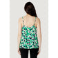 Green Cotton Tank Top