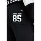 Black Cotton Joggers Workout Pant