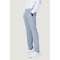 Blue Polyester Pant