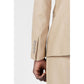Beige Linen Blazer