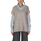 Beige Recycled Polyester Sweater