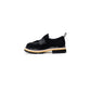 Black Leather Platform