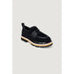 Black Leather Platform