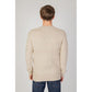 Beige Marabou Sweater