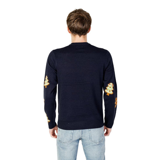 Blue Marabou Sweater