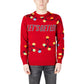 Red Marabou Sweater