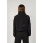 Black Polyester Sweatshirt