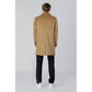 Beige Polyester Coat