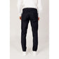 Blue Polyester Pant