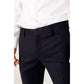 Blue Polyester Pant