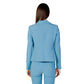 Turquoise Polyester Blazer