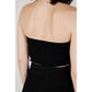 Black Polyester Top