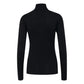 Black Viscose Turtleneck