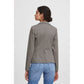 Beige Polyester Blazer