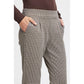 Beige Polyester Pant