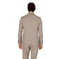 Beige Polyester Blazer