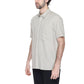 Beige Linen Shortsleeve