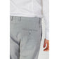 Gray Polyester Pant