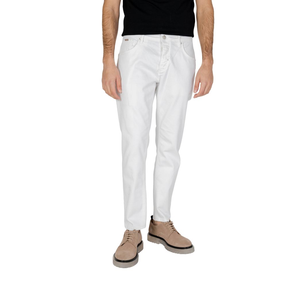 White Cotton Skinny Jean