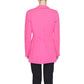 Pink Polyester Blazer