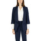 Blue Polyester Blazer