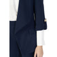 Blue Polyester Blazer