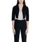 Black Polyester Sweater