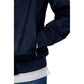 Blue Polyester Jackets & Coat