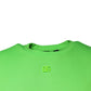 Green Logo Round Neck Short Sleeves T-shirt