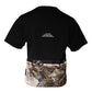Black Leopard Cotton Short Sleeves T-shirt