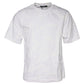 White Logo Print Cotton Crew Neck T-shirt