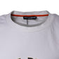 White Love & Peace Cotton Round Neck T-shirt