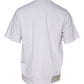 White Love & Peace Cotton Round Neck T-shirt