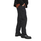 Black Cotton Relaxed Fit Jean