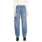 Blue Cotton Relaxed Fit Jean