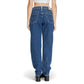 Blue Cotton Mom Jean