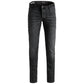Black Organic Cotton Skinny Jeans