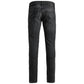 Black Organic Cotton Skinny Jeans
