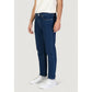 Blue Cotton Slim Fit Jean