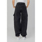 Black Cotton Boyfriend Jean