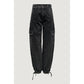 Black Cotton Boyfriend Jean