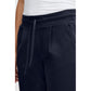 Blue Polyester Pant